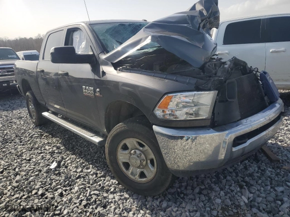 2018 Ram 2500 Tradesman with VIN 3C6UR5CL9JG327382, listed as a Copart auction lot 42575115 with 244,782 mi miles and Salvage Title. Bid and sale history available at carsss.com. Image 4.