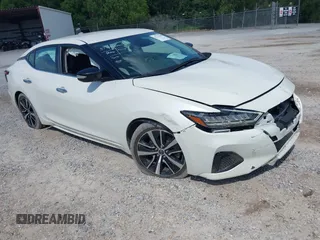 2023 Nissan Maxima SV with VIN 1N4AA6CVXPC512780, listed as a IAAI auction lot 42731800 with 49,972 mi miles and . Bid and sale history available at DreamBid. Image 1.