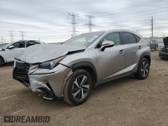 2020 Lexus NX 300 z VIN JTJGARDZ0L2223900, wystawiony jako Copart lot #52326505 z przebiegiem 67 922 mil mil oraz Szkoda całkowita • Salvage title. Historia ofert i sprzedaży dostępna na DreamBid. Obrazek 1.