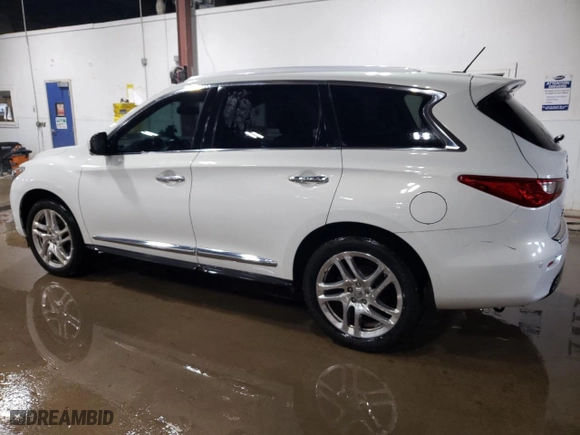 2013 Infiniti JX35 with VIN 5N1AL0MM7DC306511, listed as a Copart auction lot 52390165 with 159,648 mi miles and Clean Title. Bid and sale history available at carsss.com. Image 2.