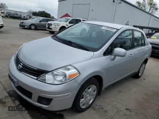 2010 Nissan Versa 1.8 S with VIN 3N1BC1AP8AL430321, listed as a Copart auction lot 47565085 with 114,768 mi miles and Salvage Title. Bid and sale history available at carsss.com. Image 1.