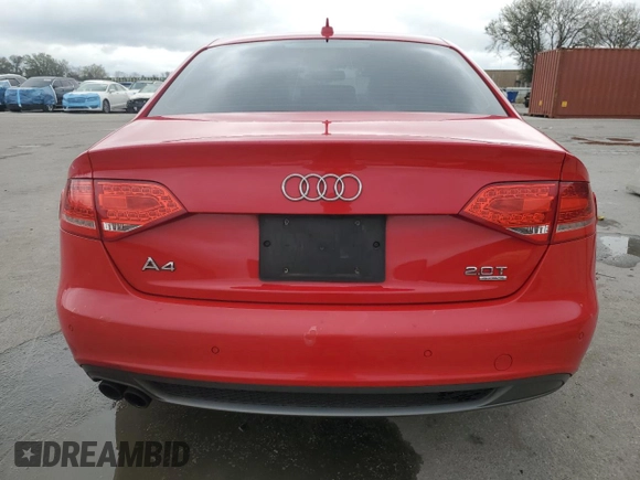 2012 Audi A4 Prestige with VIN WAUKFBFL9CN001639, listed as a Copart auction lot 46303725 with 170,415 mi miles and Salvage Title. Bid and sale history available at carsss.com. Image 6.