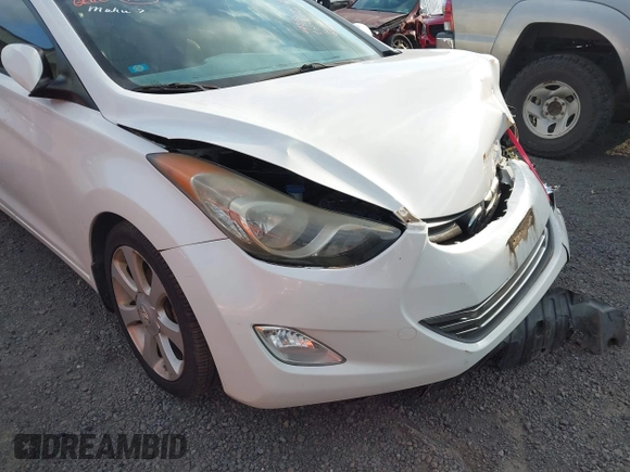 2013 Hyundai Elantra Limited with VIN 5NPDH4AEXDH243125, listed as a IAAI auction lot 41402347 with 118,930 mi miles and . Bid and sale history available at DreamBid. Image 13.