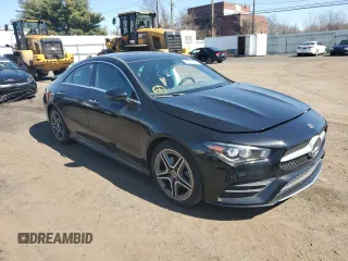 2021 Mercedes-Benz CLA with VIN W1K5J4HB4MN167234, listed as a Copart auction lot 47779605 with 32,620 mi miles and Salvage Title. Bid and sale history available at carsss.com. Image 4.