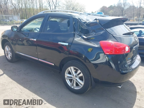 2013 Nissan Rogue SL with VIN JN8AS5MV8DW630762, listed as a IAAI auction lot 42085411 with 54,859 mi miles and . Bid and sale history available at DreamBid. Image 3.