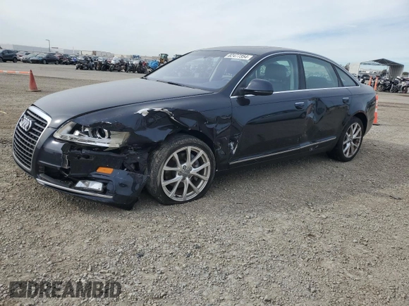 2010 Audi A6 with VIN WAUEKBFB4AN037199, listed as a Copart auction lot 82477354 with 85,846 mi miles and Salvage title. Bid and sale history available at DreamBid. Image 1.