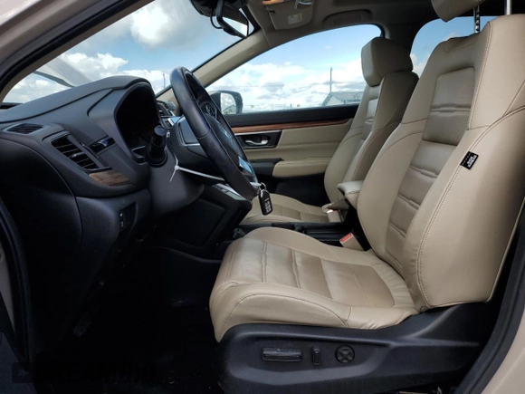 2018 Honda CR-V Touring with VIN 5J6RW2H98JL002657, listed as a Copart auction lot 55075965 with 61,327 mi miles and Salvage Title. Bid and sale history available at DreamBid. Image 7.