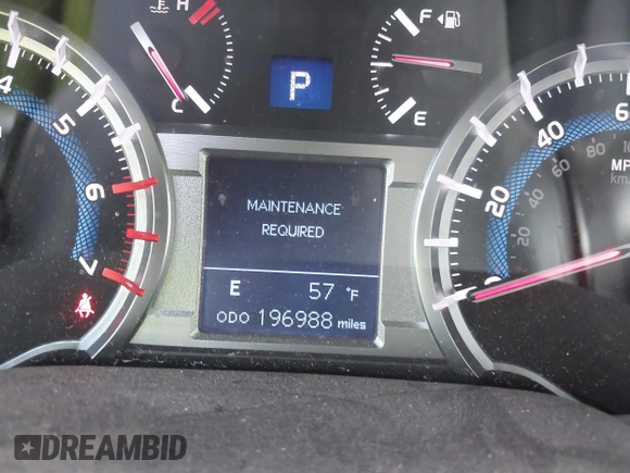 2015 Toyota 4Runner SR5 with VIN JTEZU5JRXF5091016, listed as a IAAI auction lot 41592829 with 196,988 mi miles and . Bid and sale history available at DreamBid. Image 15.
