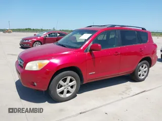 2007 Toyota RAV4 Limited with VIN JTMZK31V775011796, listed as a IAAI auction lot 42007942 with 217,450 mi miles. Bid and sale history available at carsss.com. Image 2.