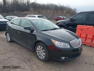 2012 Buick LaCrosse Leather with VIN 1G4GC5ER6CF366391, listed as a IAAI auction lot 41517191 with 142,622 mi miles. Bid and sale history available at carsss.com. Image 1.