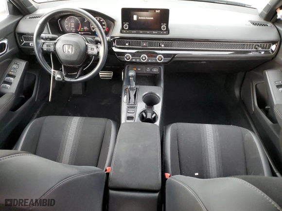 2022 Honda Civic Hatchback Sport with VIN 19XFL2H89NE006546, listed as a Copart auction lot 87484694 with 13,751 mi miles and Salvage Title. Bid and sale history available at carsss.com. Image 8.