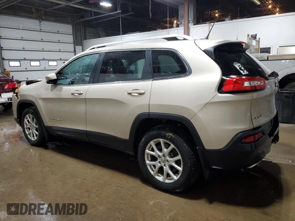 2015 Jeep Cherokee Latitude with VIN 1C4PJMCS1FW601438, listed as a Copart auction lot 48332875 with 135,380 mi miles and Salvage Title. Bid and sale history available at DreamBid. Image 2.