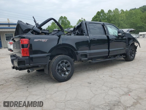 2024 Ford F-250 XL z VIN 1FT7W2BN7RED50176, wystawiony jako Copart lot #59091155 z przebiegiem Nie podano mil oraz Szkoda całkowita • Salvage title. Historia ofert i sprzedaży dostępna na DreamBid. Obrazek 3.