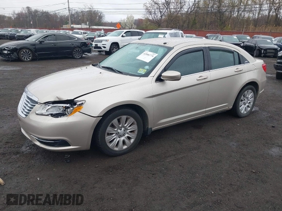 2014 Chrysler 200 LX with VIN 1C3CCBAB2EN213983, listed as a IAAI auction lot 42006774 with 80,615 mi miles and . Bid and sale history available at carsss.com. Image 18.