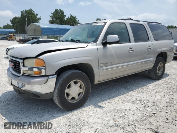 2005 GMC Yukon XL SLE with VIN 1GKEC16Z45J252736, listed as a Copart auction lot 55887734 with 244,024 mi miles and Salvage Title. Bid and sale history available at carsss.com. Image 1.