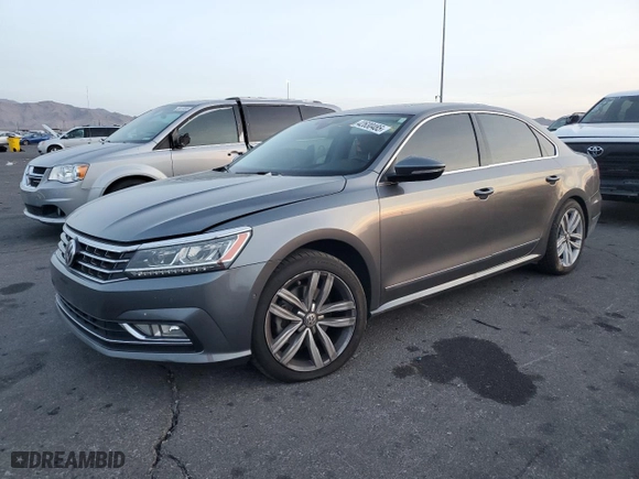 2017 Volkswagen Passat 1.8T SEL Premium with VIN 1VWCT7A32HC074615, listed as a Copart auction lot 42630485 with 86,668 mi miles and Salvage Title. Bid and sale history available at carsss.com. Image 1.
