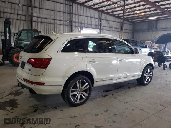2015 Audi Q7 Premium Plus with VIN WA1LGAFE4FD007532, listed as a Copart auction lot 59260105 with 153,078 mi miles and Clean title. Bid and sale history available at DreamBid. Image 3.