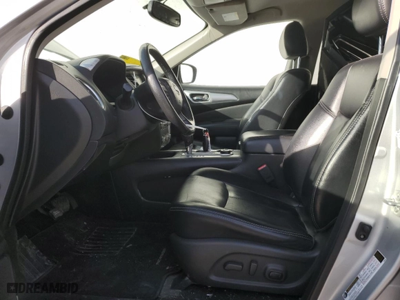 2019 Nissan Pathfinder S with VIN 5N1DR2MM7KC607106, listed as a Copart auction lot 48434115 with 91,604 mi miles and Salvage Title. Bid and sale history available at carsss.com. Image 7.