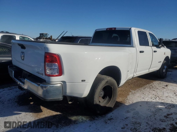 2022 Ram 3500 Tradesman with VIN 3C63RRGLXNG180234, listed as a Copart auction lot 87893705 with 0 mi miles and Salvage Title. Bid and sale history available at carsss.com. Image 3.