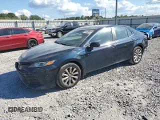 2020 Toyota Camry LE with VIN 4T1C11AK8LU996396, listed as a Copart auction lot 72169284 with 187,844 mi miles and Salvage Title. Bid and sale history available at carsss.com. Image 1.