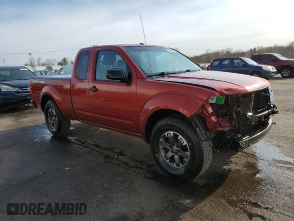 2014 Nissan Frontier SV with VIN 1N6AD0CU3EN745307, listed as a Copart auction lot 53785755 with 133,610 mi miles and Salvage title. Bid and sale history available at DreamBid. Image 4.