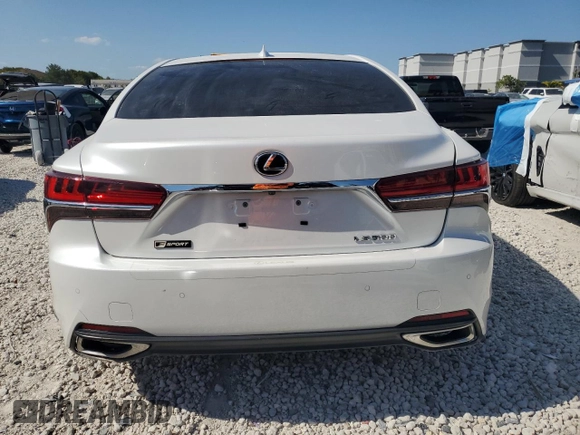 2019 Lexus LS 500 with VIN JTHB51FF2K5009086, listed as a Copart auction lot 52025265 with 93,215 mi miles and Non repairable. Bid and sale history available at DreamBid. Image 6.