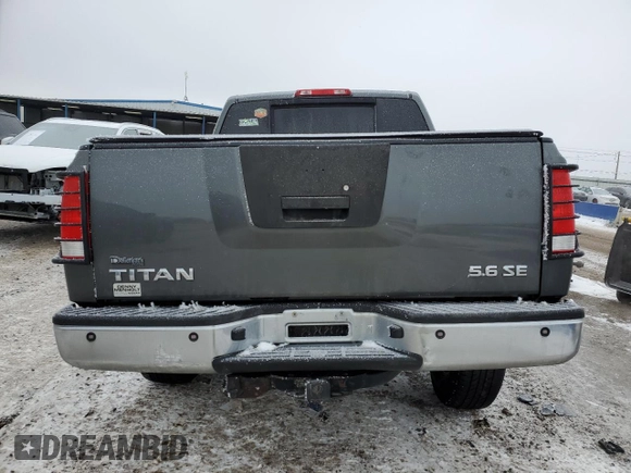 2007 Nissan Titan LE with VIN 1N6AA07B97N234446, listed as a Copart auction lot 45693705 with 119,409 mi miles and Salvage title. Bid and sale history available at DreamBid. Image 6.