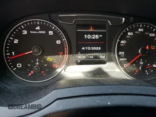 2018 Audi Q3 Premium Plus with VIN WA1JCCFSXJR011259, listed as a Copart auction lot 46882823 with 66,730 mi miles. Bid and sale history available at carsss.com. Image 9.