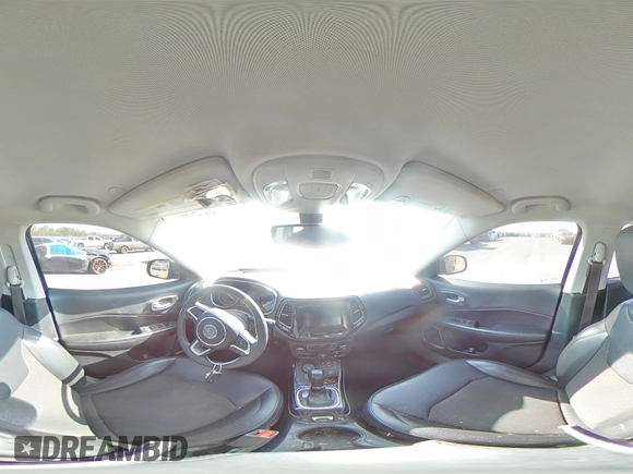 2021 Jeep Compass Altitude with VIN 3C4NJDBB5MT589662, listed as a Copart auction lot 52500255 with Not provided miles and Salvage title. Bid and sale history available at DreamBid. Image 14.