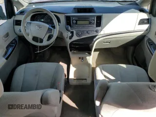 2012 Toyota Sienna with VIN 5TDZK3DC2CS258111, listed as a Copart auction lot 49715235 with 189,536 mi miles and Salvage Title. Bid and sale history available at carsss.com. Image 8.
