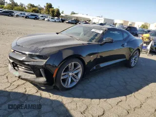 2018 Chevrolet Camaro 2LT with VIN 1G1FD1RS8J0121054, listed as a Copart auction lot 73581274 with 42,172 mi miles and Salvage Title. Bid and sale history available at carsss.com. Image 1.
