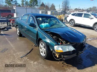 2002 Acura TL Type S with VIN 19UUA56802A011202, listed as a IAAI auction lot 41640081 with 276,419 mi miles. Bid and sale history available at carsss.com. Image 1.