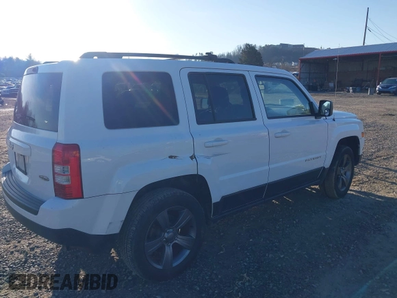 2015 Jeep Patriot High Altitude with VIN 1C4NJRFB1FD155335, listed as a IAAI auction lot 41501790 with 133,537 mi miles and . Bid and sale history available at carsss.com. Image 4.