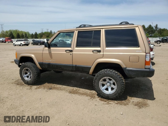 2000 Jeep Cherokee Classic с VIN 1J4FF58S7YL134763, выставлен на аукционе Copart как лот 55957205 с пробегом 229 160 миль миль и Списание • Salvage title. История ставок и продаж доступна на DreamBid. Изображение 2.