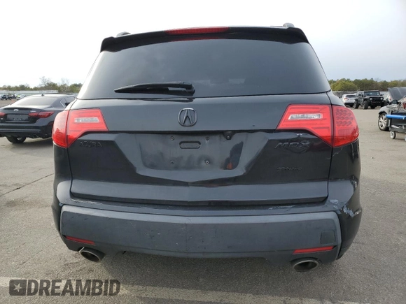 2009 Acura MDX Sport/Entertainment Pkg with VIN 2HNYD28829H512388, listed as a Copart auction lot 83395784 with 235,205 mi miles and Clean Title. Bid and sale history available at carsss.com. Image 6.