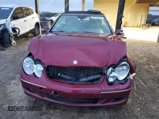 2007 Mercedes-Benz CLK 350 with VIN WDBTK56F17F217689, listed as a Copart auction lot 78733614 with 137,068 mi miles and Salvage Title. Bid and sale history available at DreamBid. Image 5.