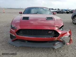 2021 Ford Mustang GT with VIN 1FA6P8CF8M5145287, listed as a Copart auction lot 47650835 with 14,971 mi miles and Salvage Title. Bid and sale history available at carsss.com. Image 5.