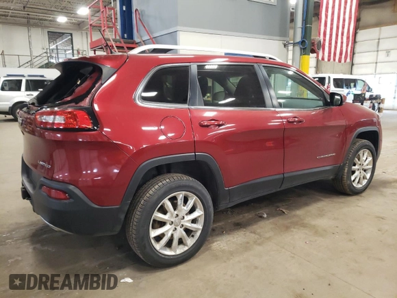2014 Jeep Cherokee Limited с VIN 1C4PJMDS4EW169201, выставлен на аукционе Copart как лот 48663405 с пробегом 110 116 миль миль и Списание • Salvage title. История ставок и продаж доступна на DreamBid. Изображение 3.