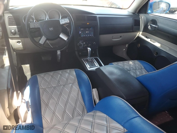 2006 Dodge Charger R/T with VIN 2B3KA53H56H233480, listed as a Copart auction lot 52434955 with 186,255 mi miles and Salvage Title. Bid and sale history available at carsss.com. Image 8.