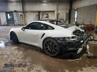2021 Porsche 911 Turbo S with VIN WP0AD2A91MS257633, listed as a Copart auction lot 45396055 with Not Provided miles and Salvage Title. Bid and sale history available at DreamBid. Image 2.
