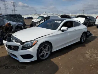 2017 Mercedes-Benz C 300 с VIN WDDWJ4KB3HF405474, выставлен на аукционе Copart как лот 50929645 с пробегом 81 293 миль миль и Списание • Salvage title. История ставок и продаж доступна на DreamBid. Изображение 1.