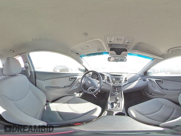 2014 Hyundai Elantra z VIN KMHDH6AH1EU029469, wystawiony jako Copart lot #55182715 z przebiegiem 117 084 mil mil oraz Szkody całkowita. Historia ofert i sprzedaży dostępna na DreamBid. Obrazek 14.