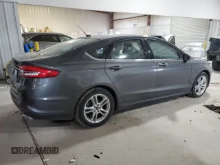 2018 Ford Fusion Hybrid SE with VIN 3FA6P0LU1JR136245, listed as a Copart auction lot 46057295 with 195,047 mi miles and Clean Title. Bid and sale history available at carsss.com. Image 3.