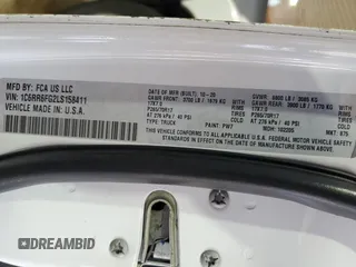 2020 Ram 1500 Tradesman с VIN 1C6RR6FG2LS158411, выставлен на аукционе Copart как лот 61996715 с пробегом 102 922 миль миль и Чистый • Clean title. История ставок и продаж доступна на DreamBid. Изображение 13.