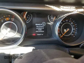 2020 Jeep Wrangler Unlimited Sport S with VIN 1C4HJXDN2LW279810, listed as a Copart auction lot 47481755 with 106,667 mi miles and Salvage Title. Bid and sale history available at carsss.com. Image 9.