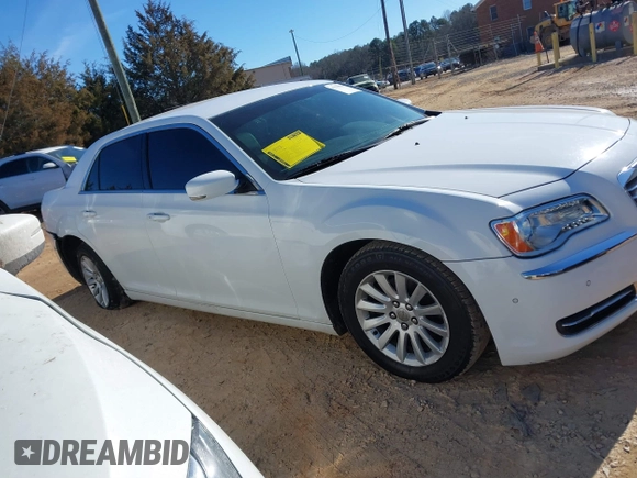 2014 Chrysler 300 with VIN 2C3CCAAGXEH377111, listed as a IAAI auction lot 41329879 with 147,680 mi miles. Bid and sale history available at carsss.com. Image 13.
