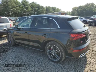 2018 Audi SQ5 Premium Plus with VIN WA1A4AFY0J2202932, listed as a Copart auction lot 71538104 with 90,036 mi miles and Salvage Title. Bid and sale history available at DreamBid. Image 2.