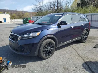 2019 Kia Sorento LX z VIN 5XYPGDA5XKG597358, wystawiony jako Copart lot #53322065 z przebiegiem 70 446 mil mil oraz Szkoda całkowita • Salvage title. Historia ofert i sprzedaży dostępna na DreamBid. Obrazek 1.
