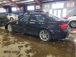 2011 BMW 3 Series 335i with VIN WBAPM5C52BE435581, listed as a Copart auction lot 43613475 with 125,322 mi miles and Salvage Title. Bid and sale history available at carsss.com. Image 2.