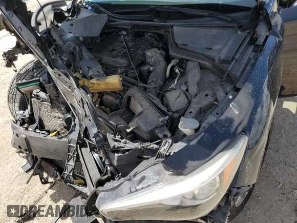 2014 Infiniti Q50 Premium with VIN JN1BV7AP1EM688303, listed as a Copart auction lot 60637845 with 160,017 mi miles and Salvage title. Bid and sale history available at DreamBid. Image 11.